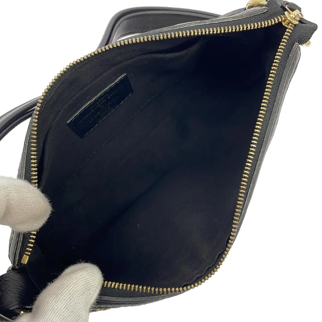 LOUIS VUITTON Pochette M40248 Pochette Monogram Gold Monogram Rank A - Thumbnail 9