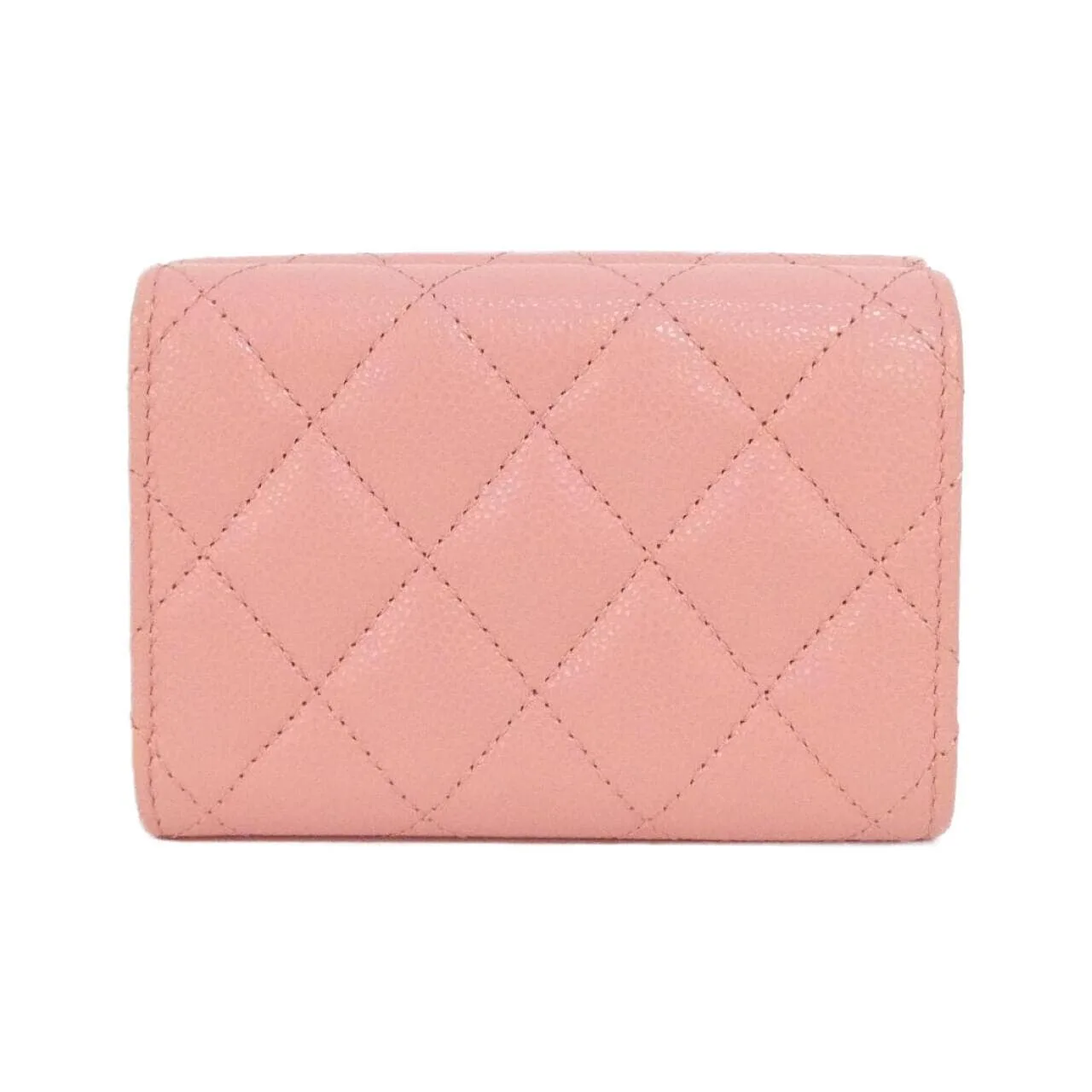 CHANEL Timeless Classic AP0230 Wallet Grained Calfskin Pink Grained Calfskin Rank A - Thumbnail 2