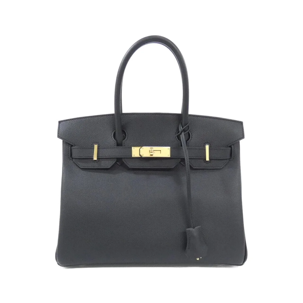 HERMES Birkin 041701CC Handbag Epsom Black