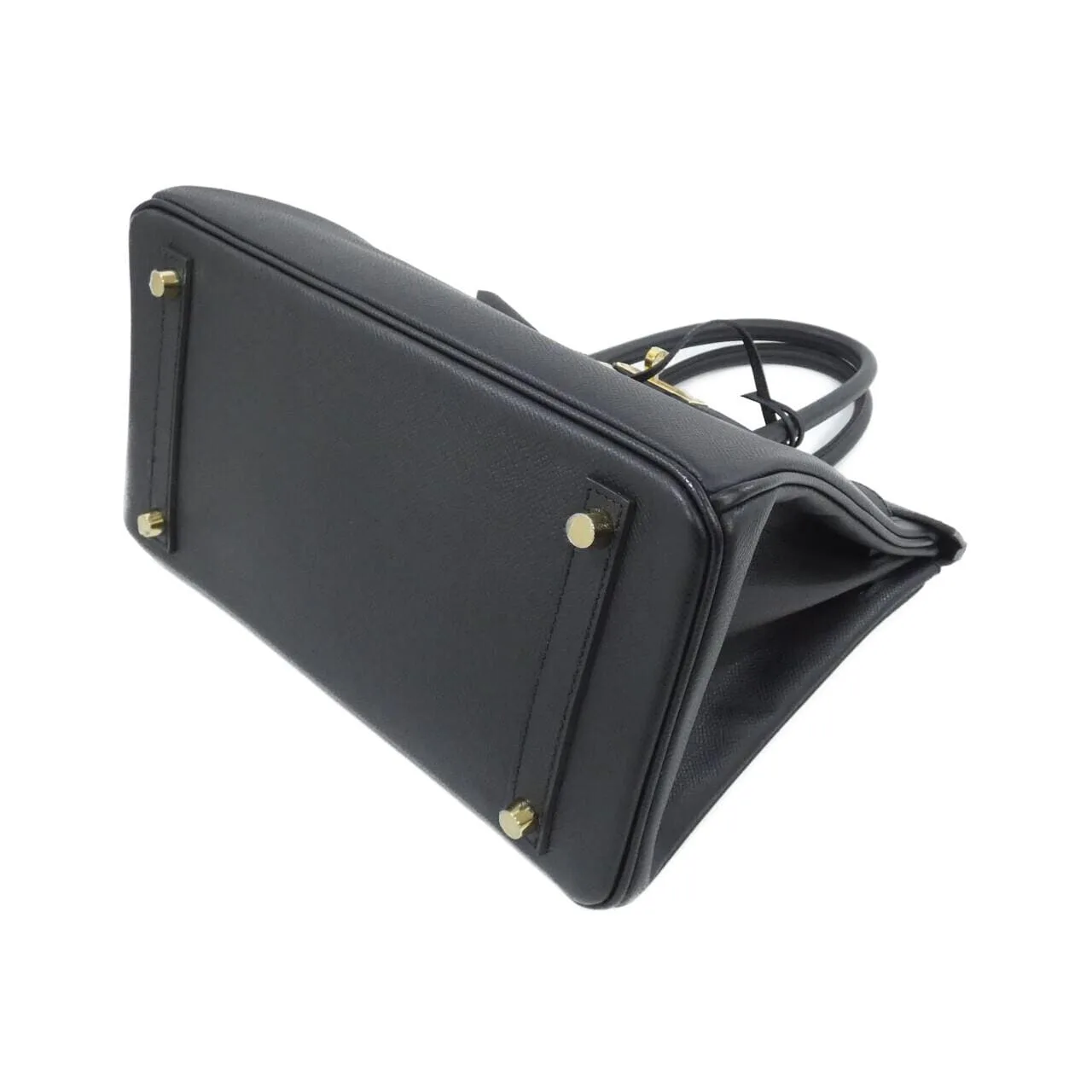 HERMES Birkin 041701CC Handbag Epsom Black Epsom Leather Unused - Thumbnail 3