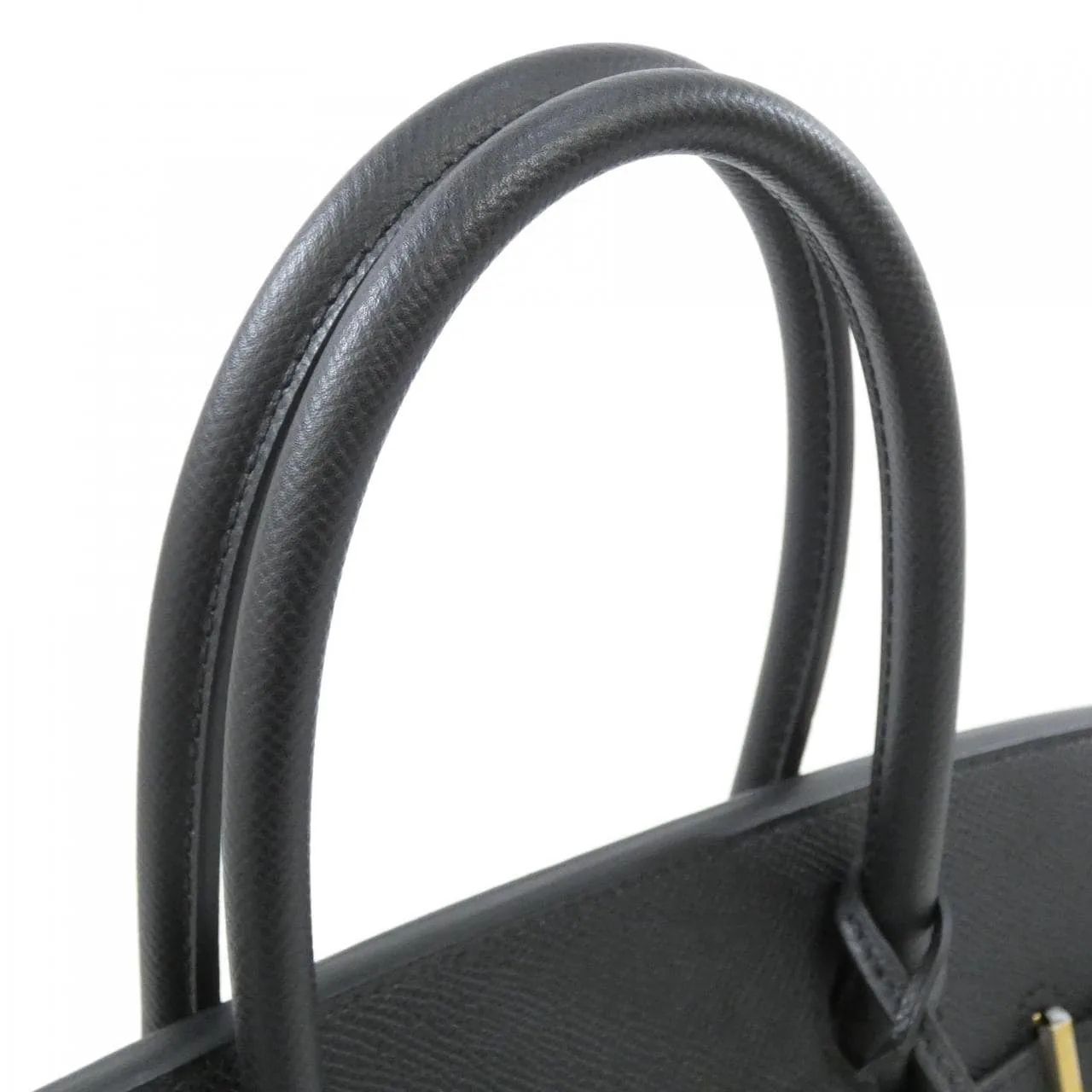 HERMES Birkin 041701CC Handbag Epsom Black Epsom Leather Unused - Thumbnail 5