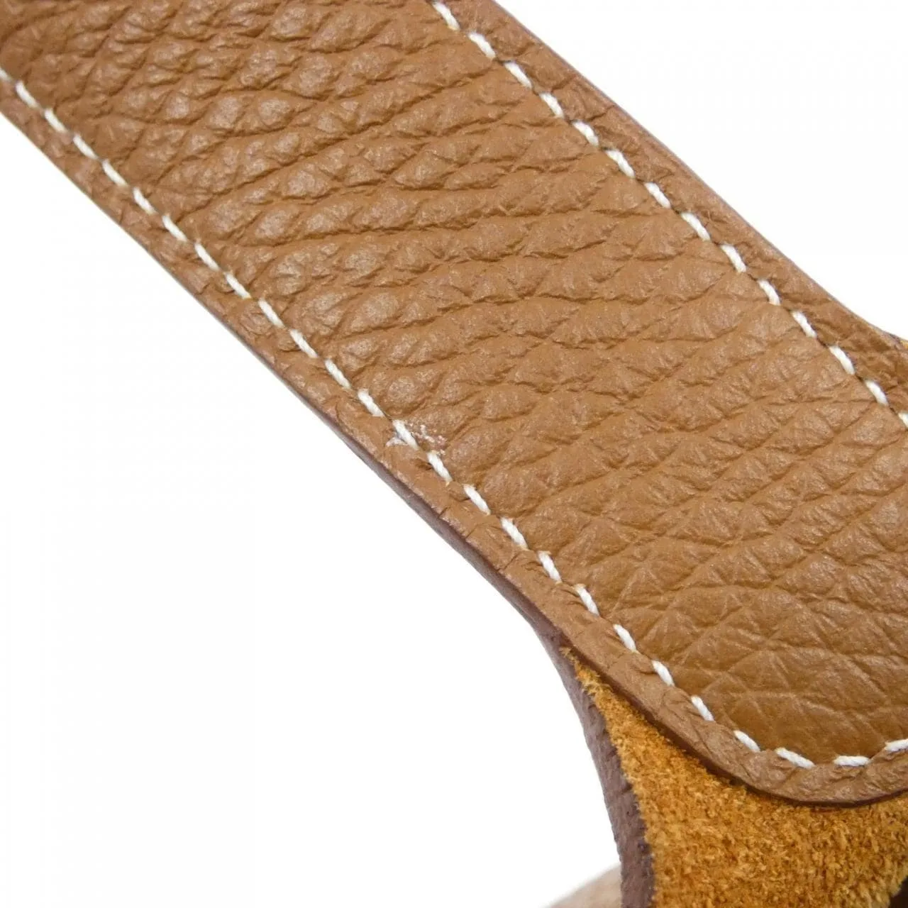 HERMES Picotin 060991CK Handbag Clemence 金色 Clemence 皮 中古品A - 縮圖 7