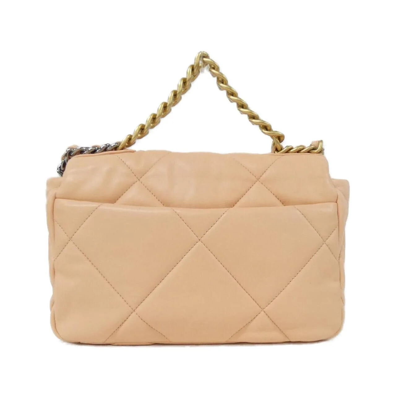 CHANEL Chanel 19 AS1160 Shoulder Lambskin 黑色 羊皮 中古品A - 縮圖 2