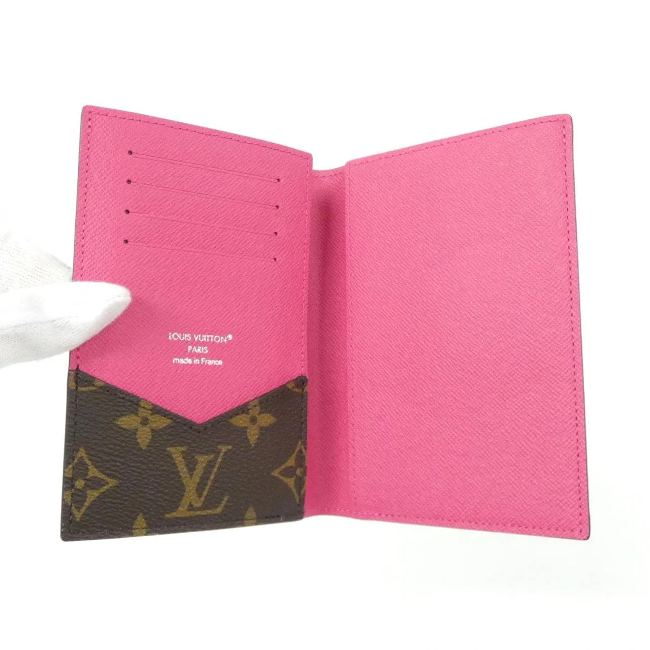 LOUIS VUITTON M12825 Wallet Monogram Pink Monogram Rank A - Thumbnail 4