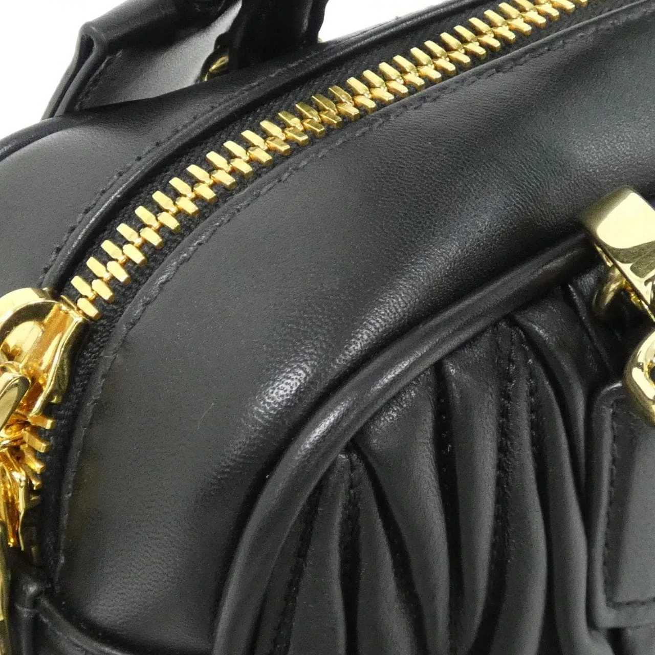 MIU MIU 5BB142 Handbag Black Rank A - Thumbnail 6