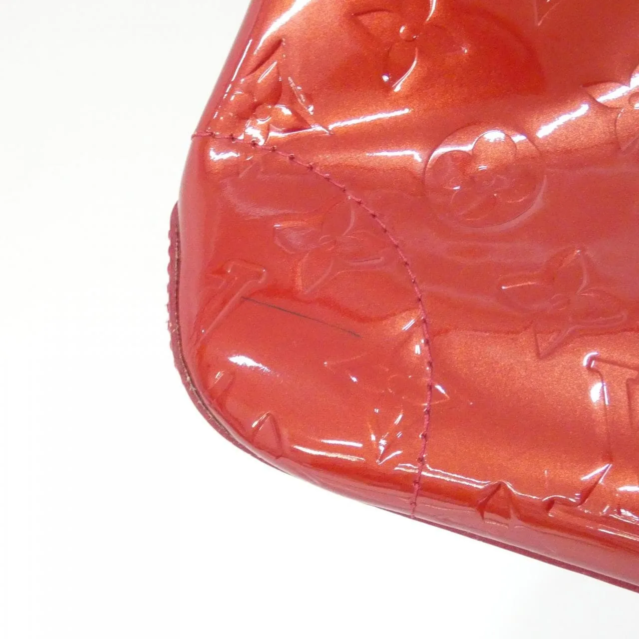 LOUIS VUITTON Avenue M93507 Handbag Vernis Black Vernis Rank B - Thumbnail 5