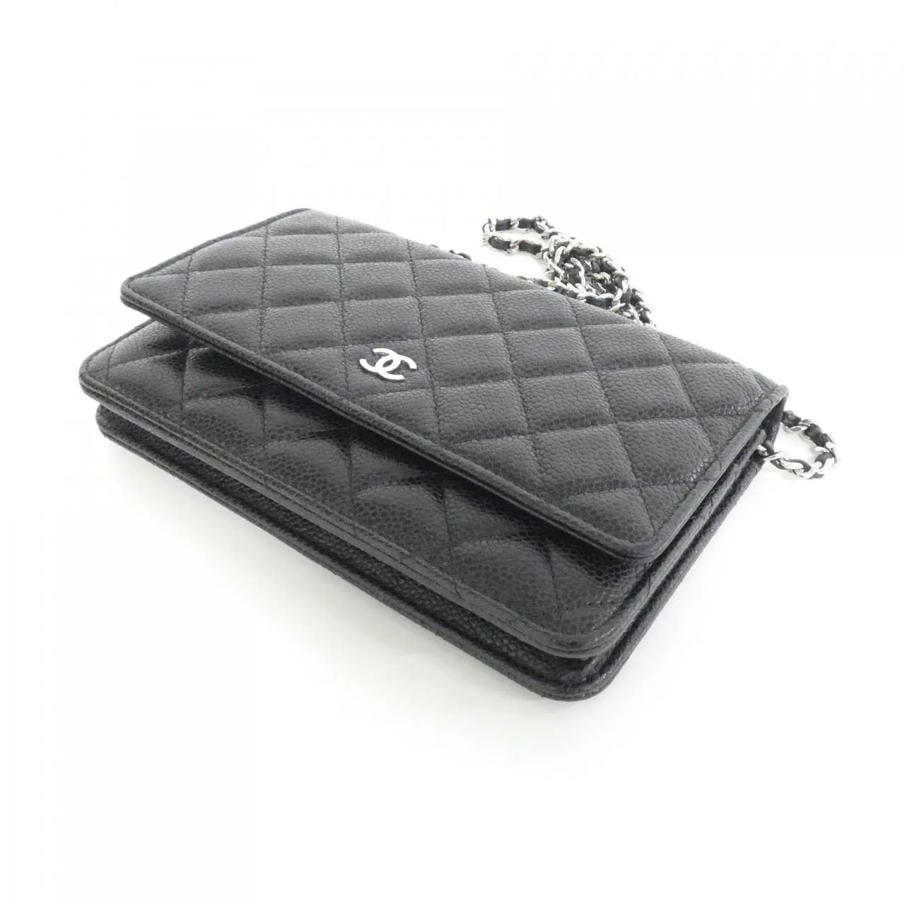 CHANEL Timeless Classic AP0250 Wallet Grained Calfskin Black Grained Calfskin Rank A - Thumbnail 3