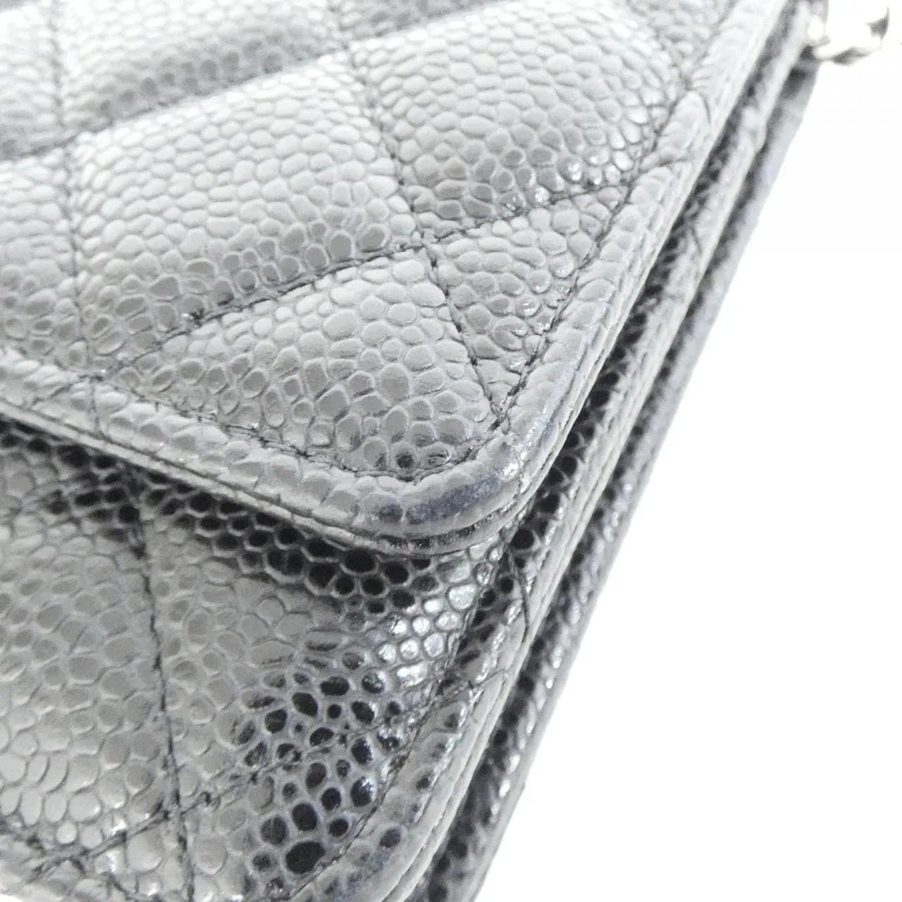 CHANEL Timeless Classic AP0250 Wallet Grained Calfskin Black Grained Calfskin Rank A - Thumbnail 5