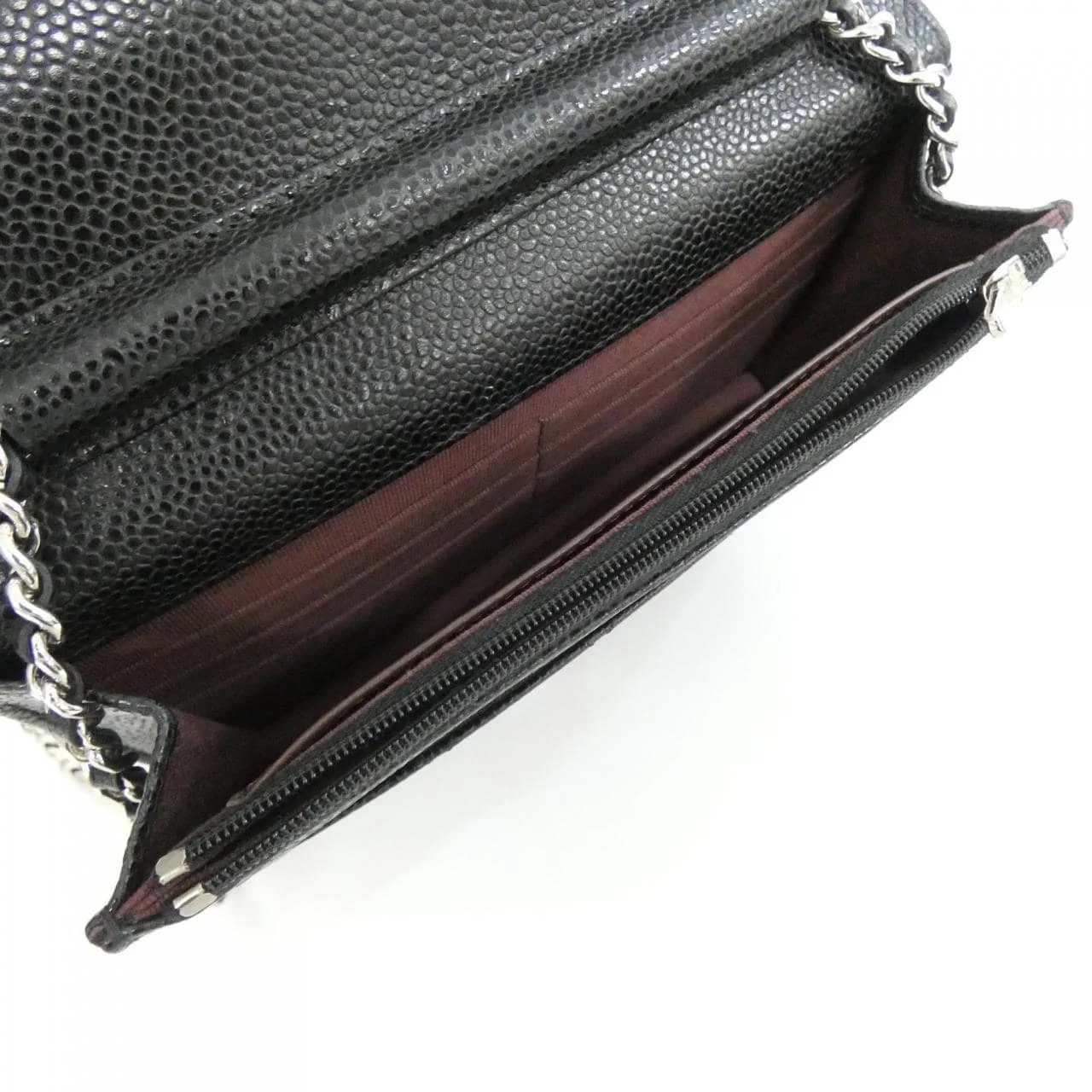 CHANEL Timeless Classic AP0250 Wallet Grained Calfskin Black Grained Calfskin Rank A - Thumbnail 8