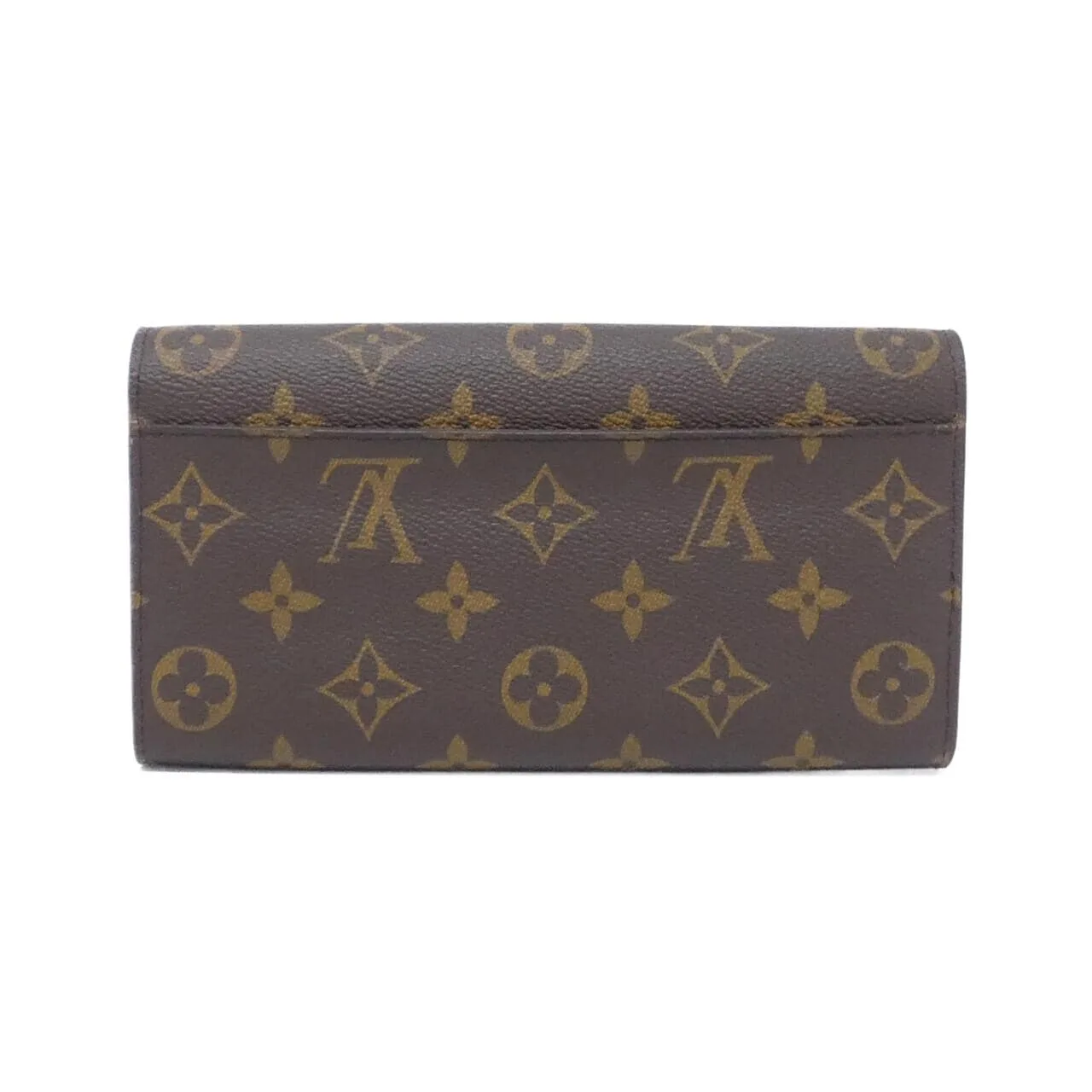 LOUIS VUITTON M62236 Wallet Monogram 黑色 Monogram 中古品A - 縮圖 2