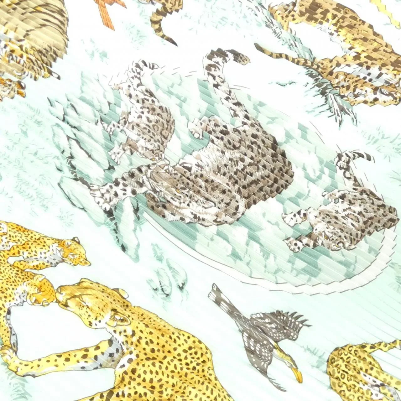 HERMES Scarf Blue Rank A - Thumbnail 4