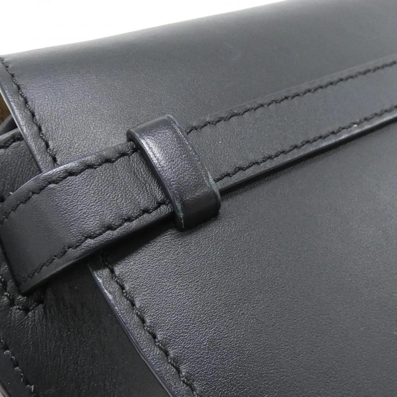 LOEWE Gate A650N46X13 Shoulder 黑色 中古品A - 縮圖 4