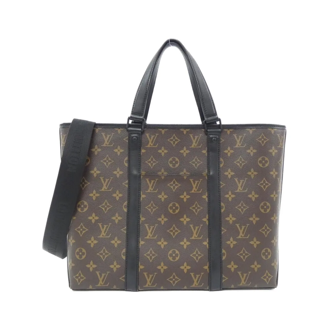 LOUIS VUITTON M45734 Tote Monogram Black