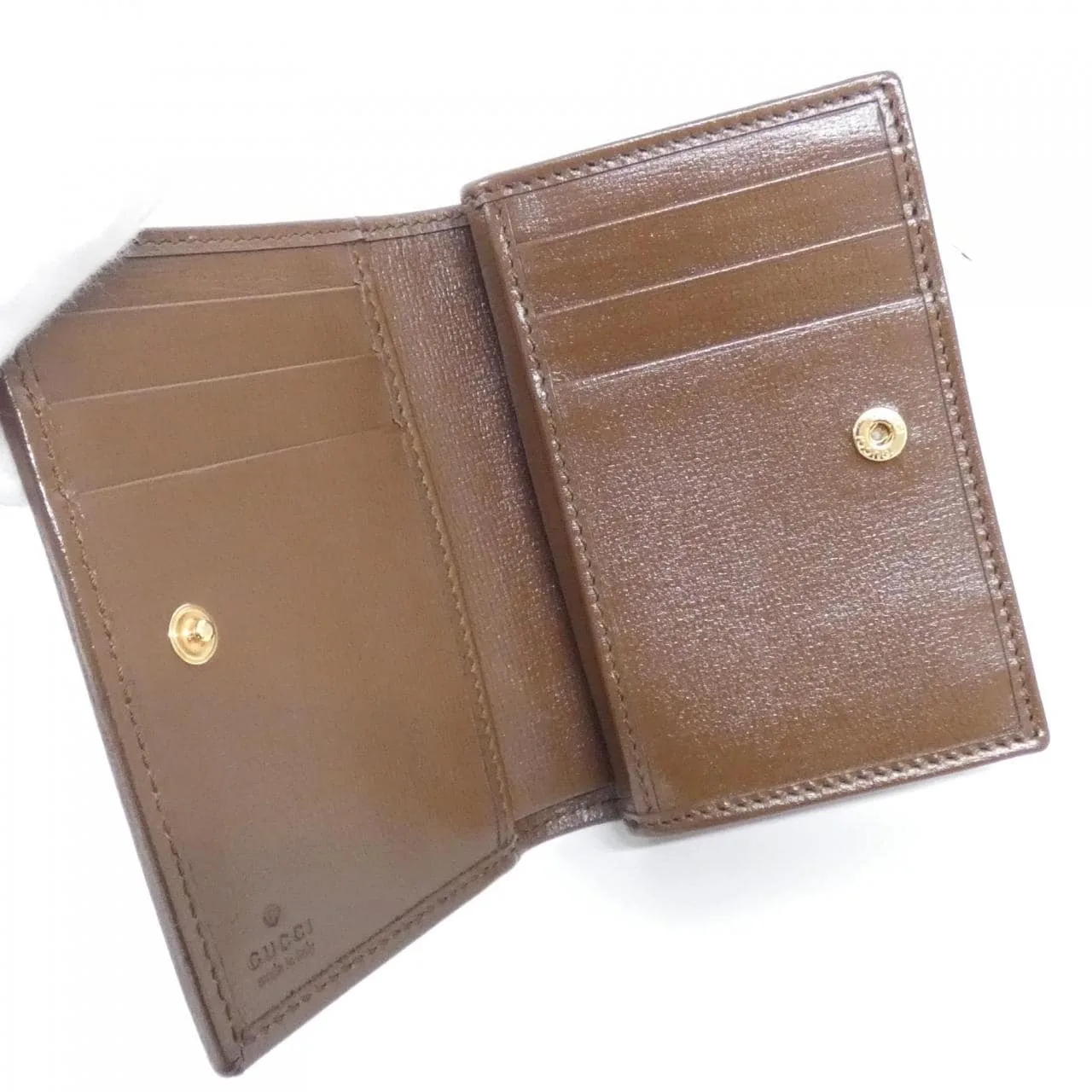 GUCCI 726846 92TCG Wallet Canvas Black Canvas Rank A - Thumbnail 3