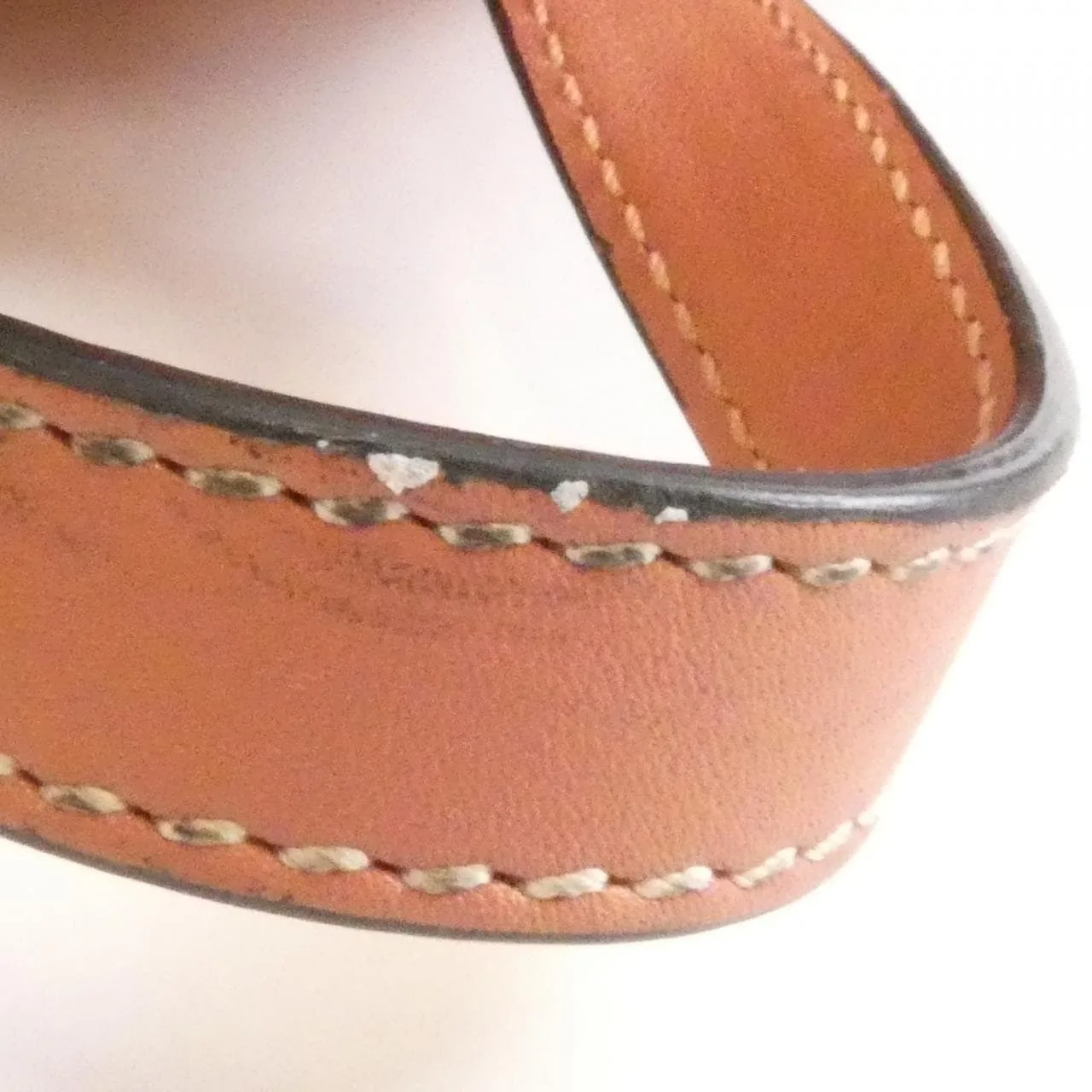 LOEWE Hammock 314 12 V07 Shoulder Leather Black Leather Rank A - Thumbnail 7