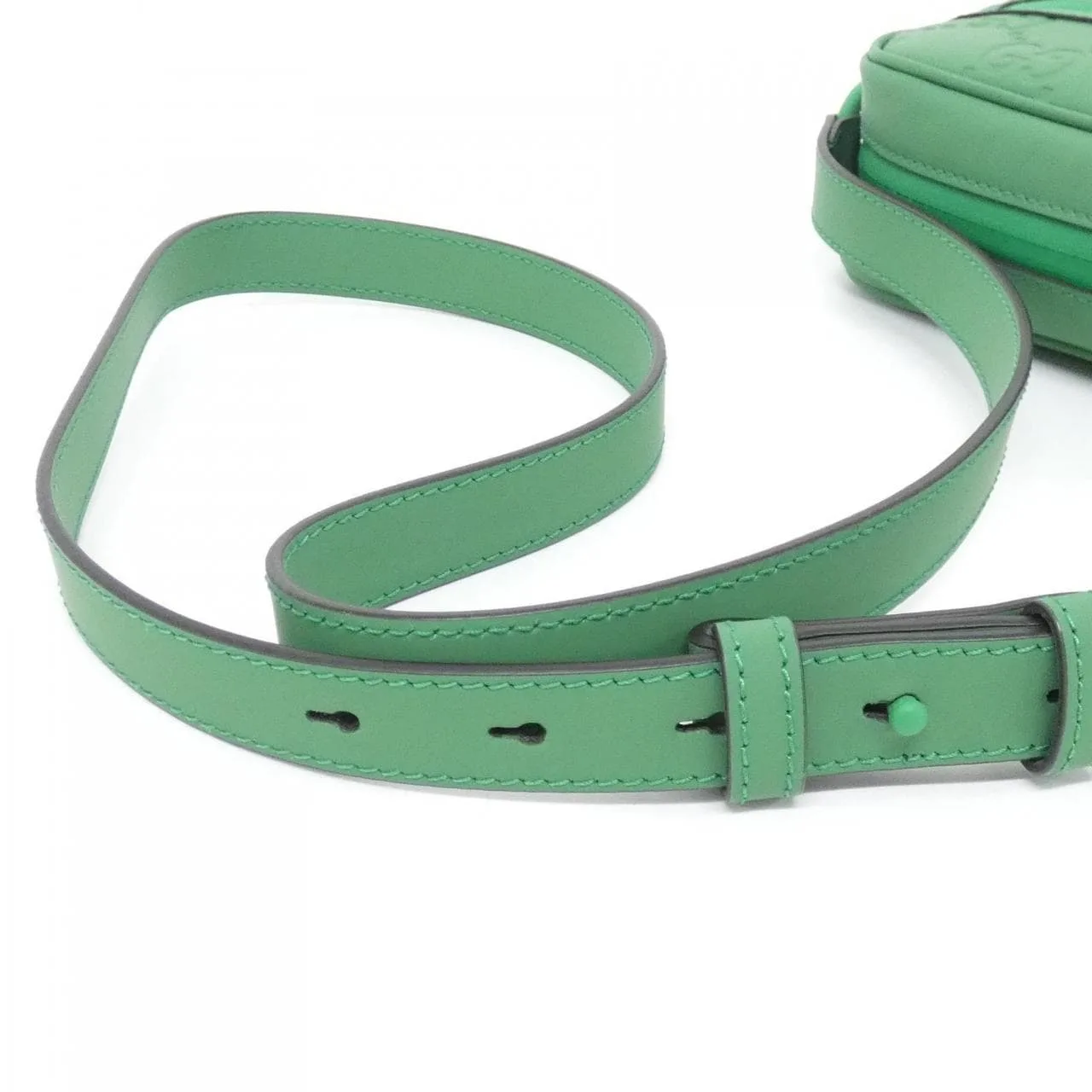 GUCCI 771321 AAC0G Shoulder Leather Black Leather Rank A - Thumbnail 4