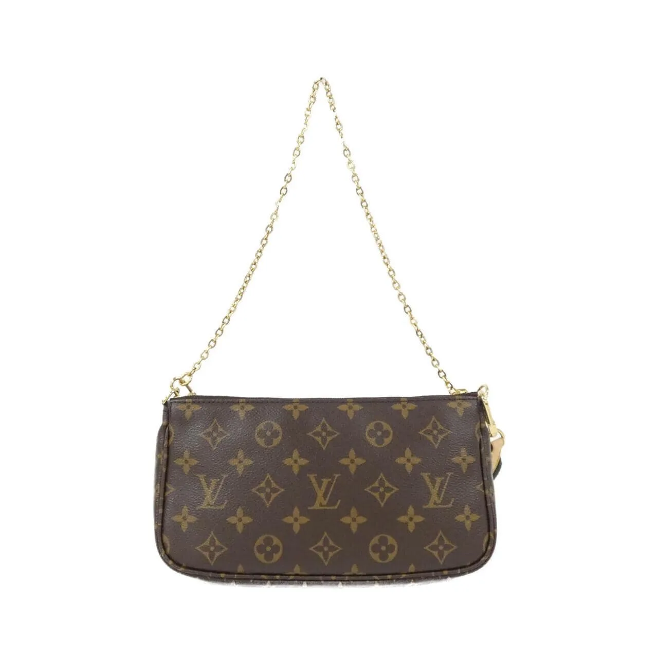 LOUIS VUITTON Pochette M44813 Shoulder Monogram Black Monogram - Thumbnail 2