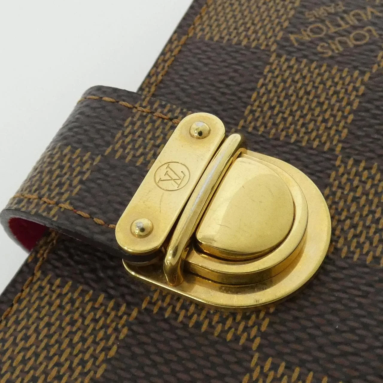 LOUIS VUITTON R21011 Wallet Damier 黑色 Damier 中古品A - 縮圖 4