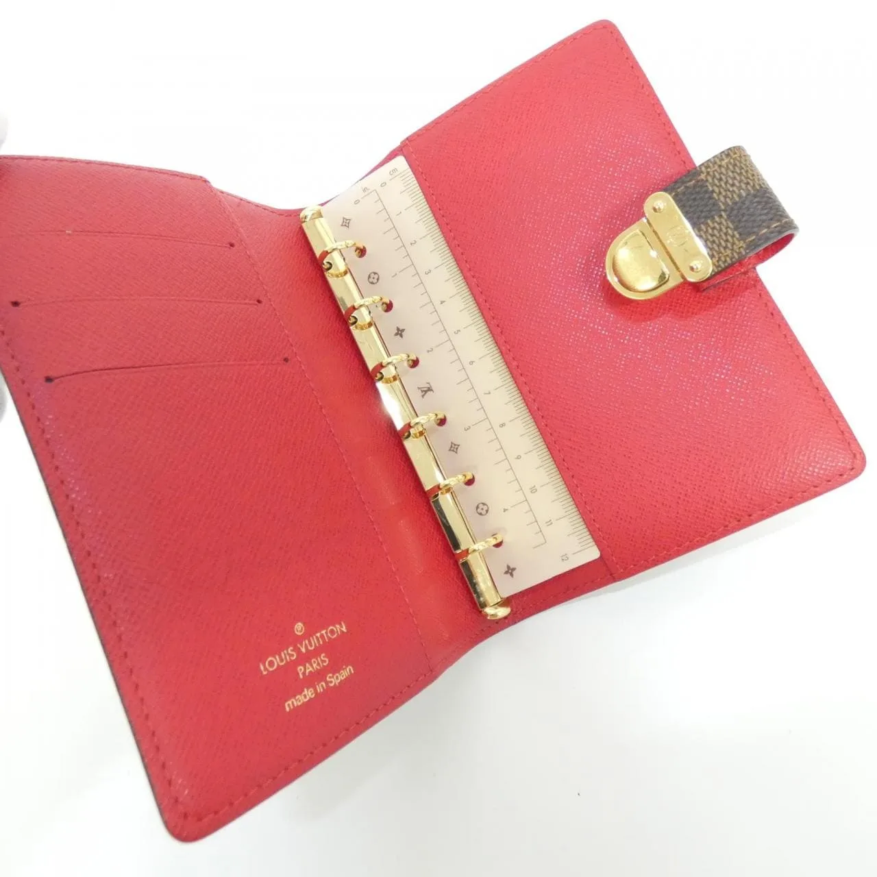 LOUIS VUITTON R21011 Wallet Damier 黑色 Damier 中古品A - 縮圖 5