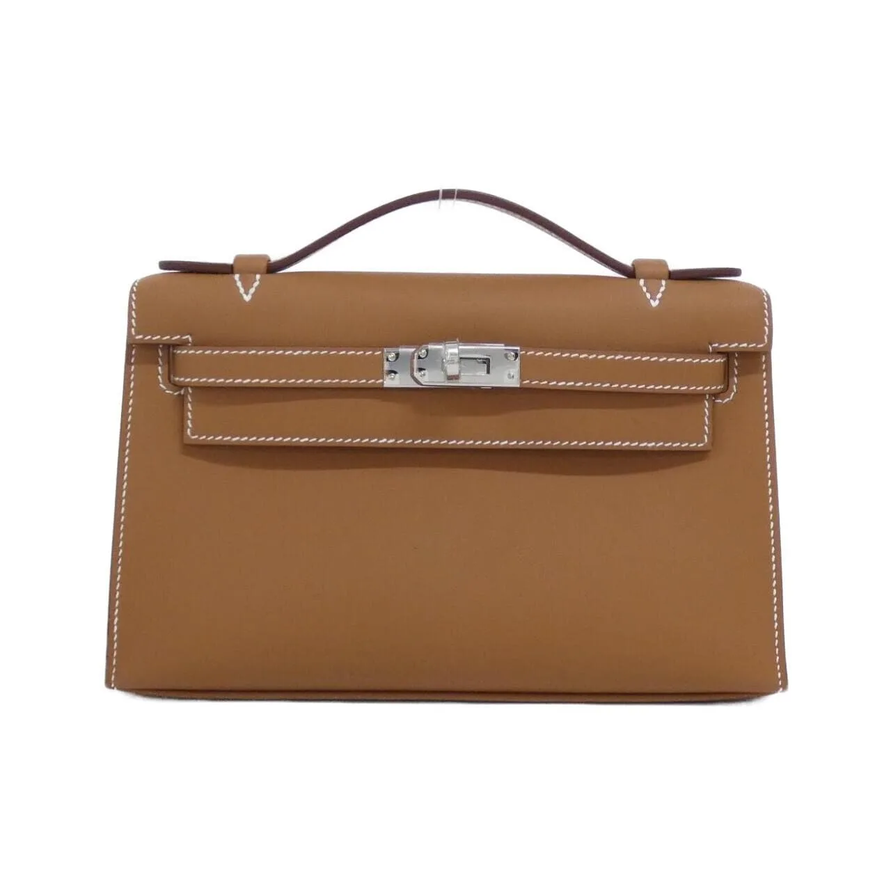 HERMES Kelly 049417CK Handbag Swift Gold