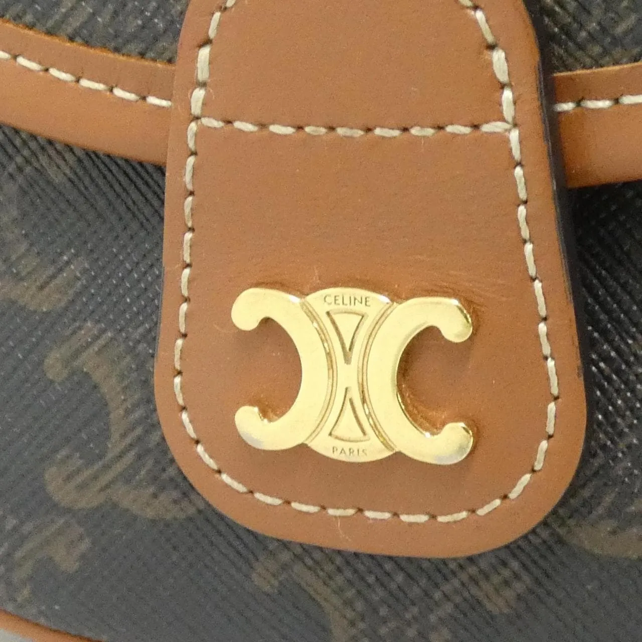 CELINE 196702BZJ Shoulder Canvas Black Canvas Rank A - Thumbnail 4