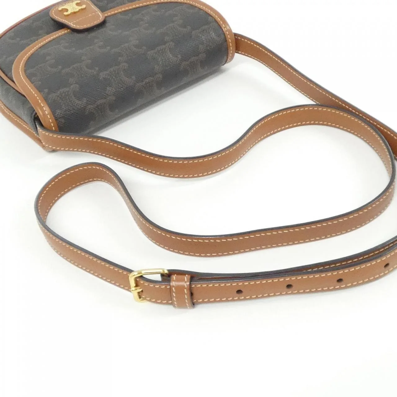 CELINE 196702BZJ Shoulder Canvas Black Canvas Rank A - Thumbnail 9