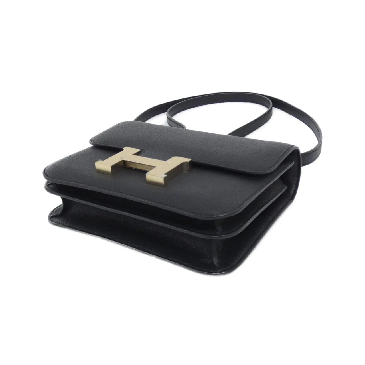 HERMES Constance 083905CU Shoulder Epsom Black Epsom Leather Unused - Thumbnail 3