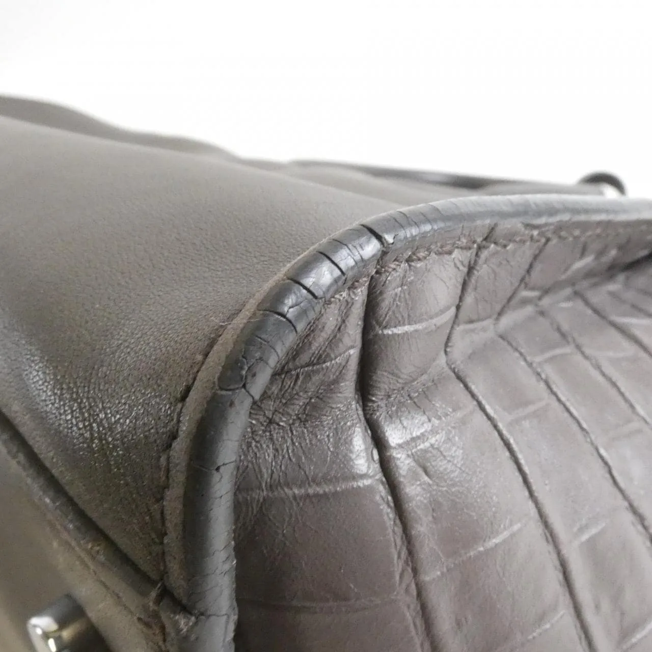 SAINT LAURENT 436832 手提包 黑色 中古品B - 縮圖 3