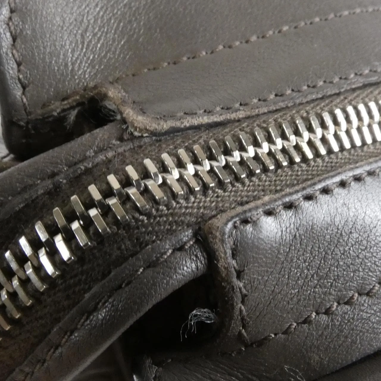 SAINT LAURENT 436832 手提包 黑色 中古品B - 縮圖 6