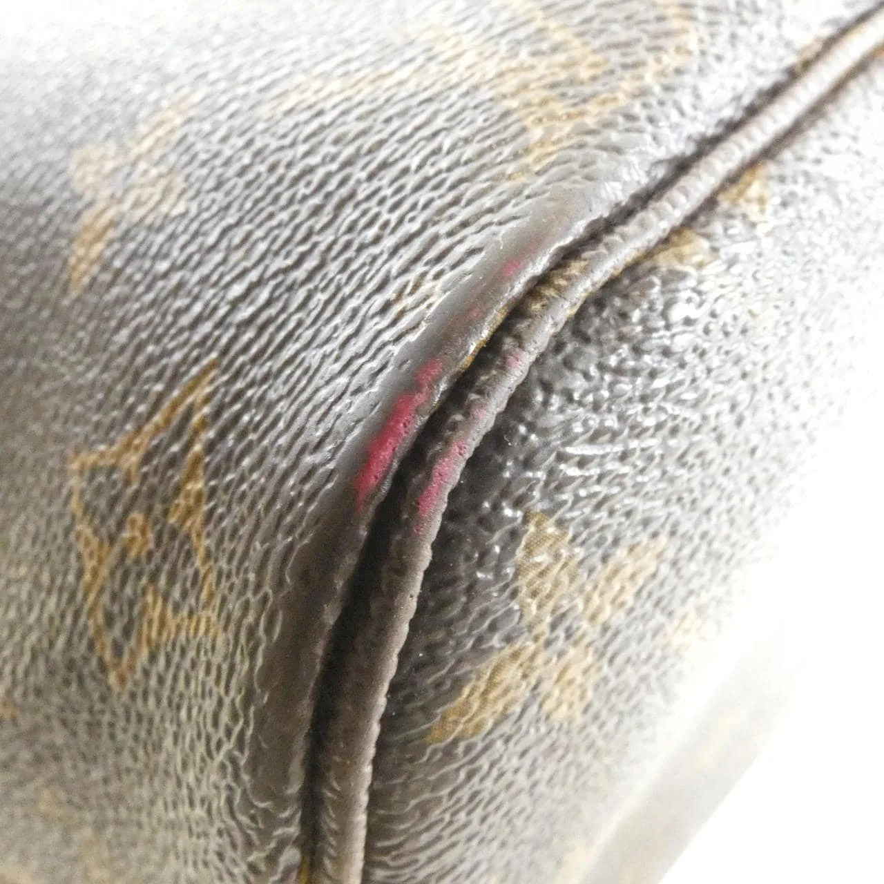 LOUIS VUITTON Neverfull M41177 Tote Monogram 黑色 Monogram 中古品B - 縮圖 2