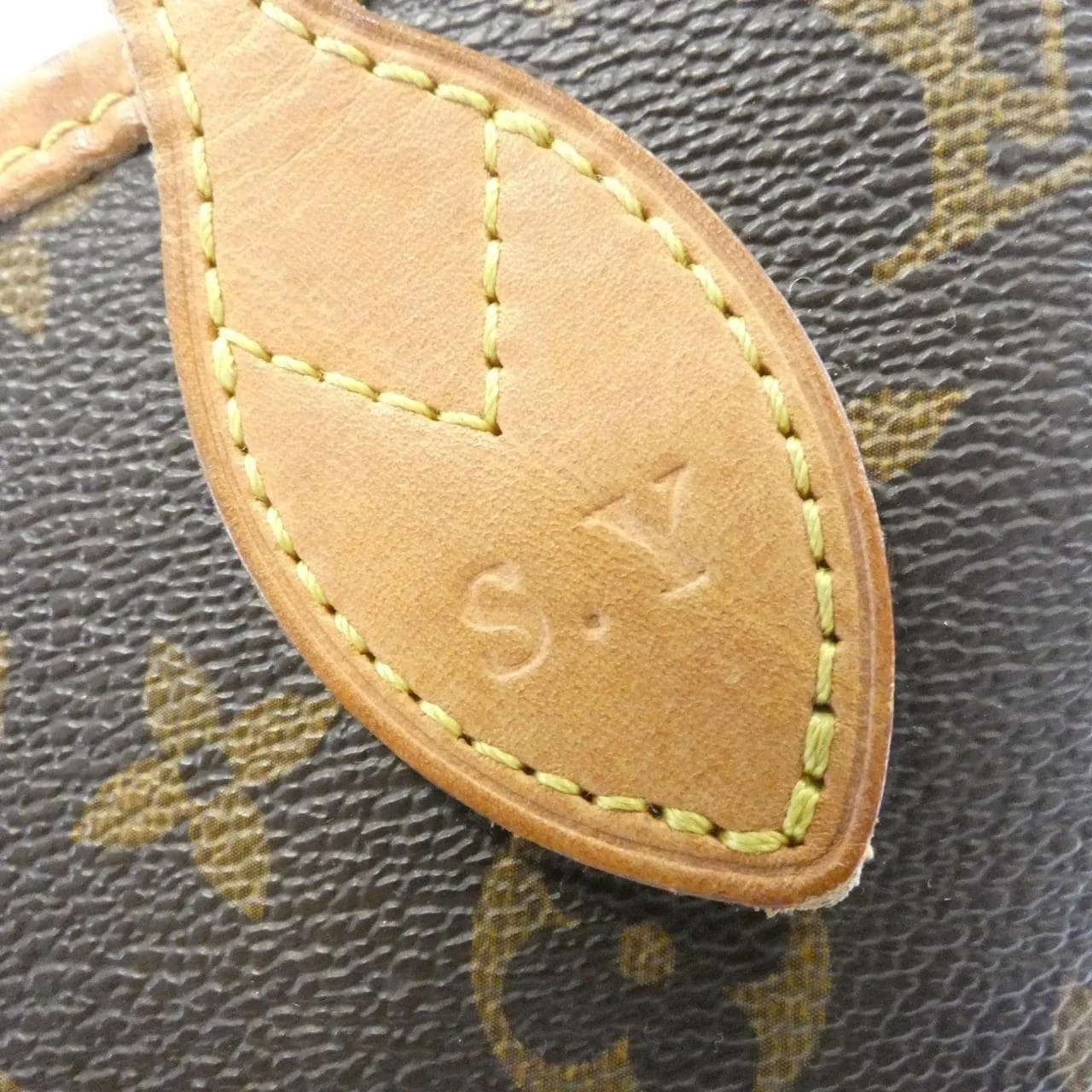 LOUIS VUITTON Neverfull M41177 Tote Monogram 黑色 Monogram 中古品B - 縮圖 4