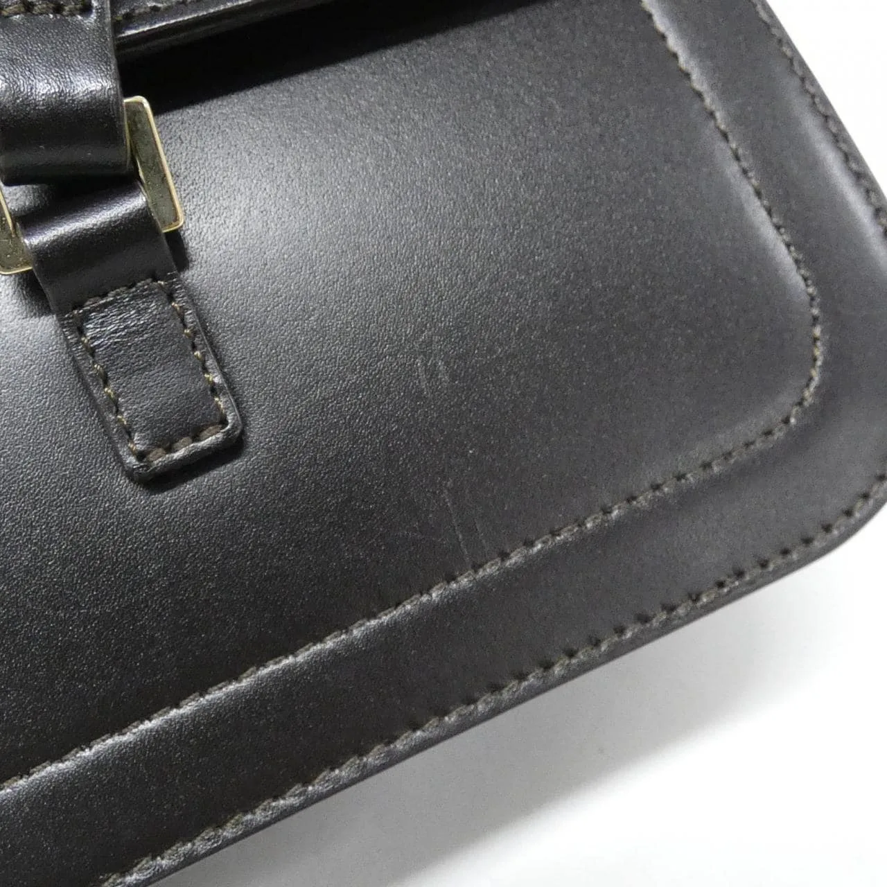 CELINE 手提包 皮革 棕色 皮革 中古品A - 縮圖 4