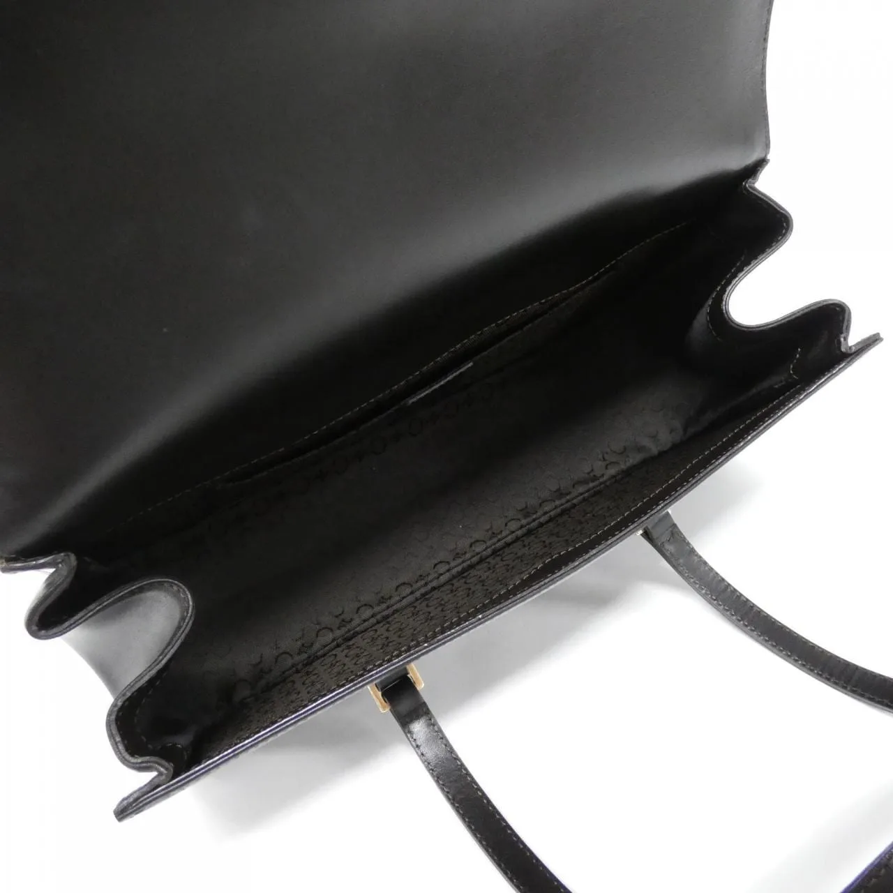 CELINE 手提包 皮革 棕色 皮革 中古品A - 縮圖 7