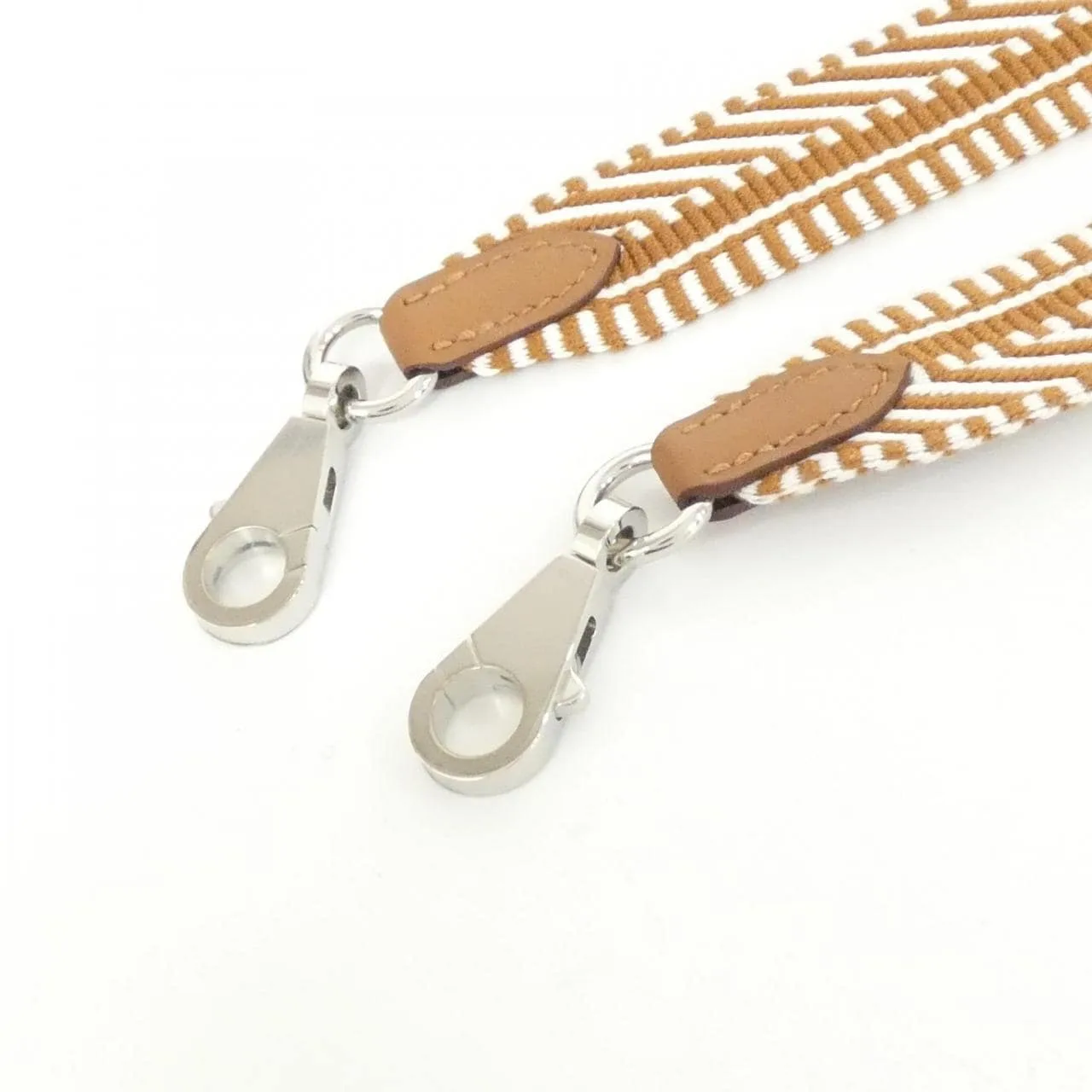 HERMES 073650CK Wallet Canvas 米色 帆布 中古品A - 縮圖 3