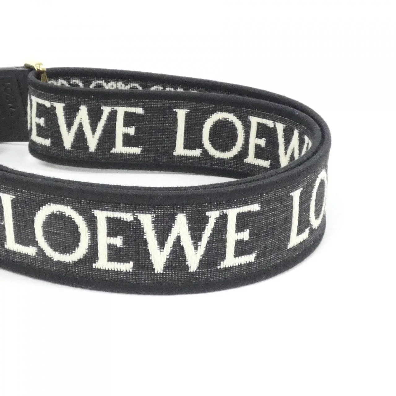 LOEWE C073T87X01 Wallet Canvas Black Canvas Rank A - Thumbnail 2