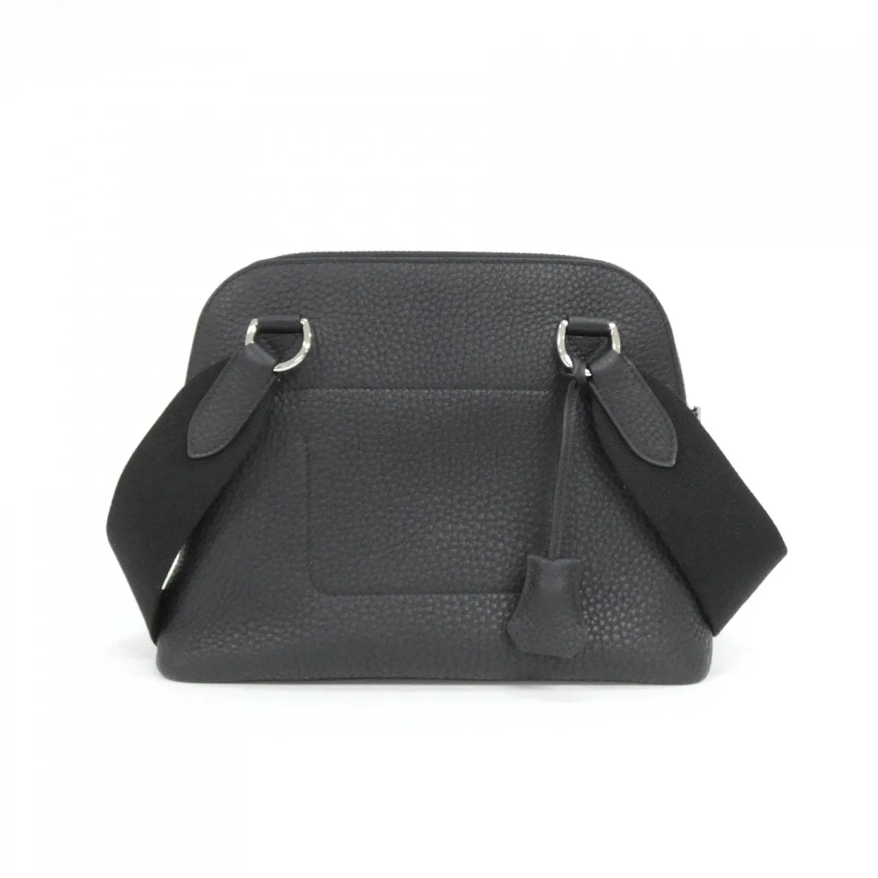 HERMES 086958CK Shoulder Togo Black Togo Leather - Thumbnail 2