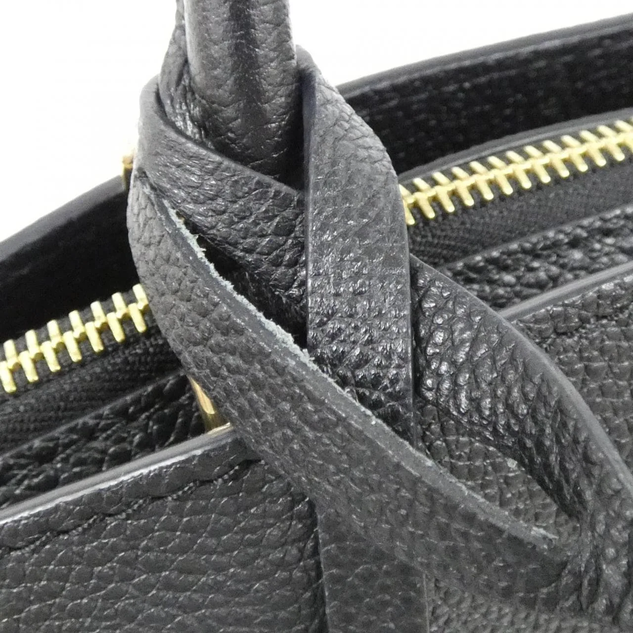 LOUIS VUITTON M45811 Handbag Monogram 黑色 Monogram 中古品A - 縮圖 4