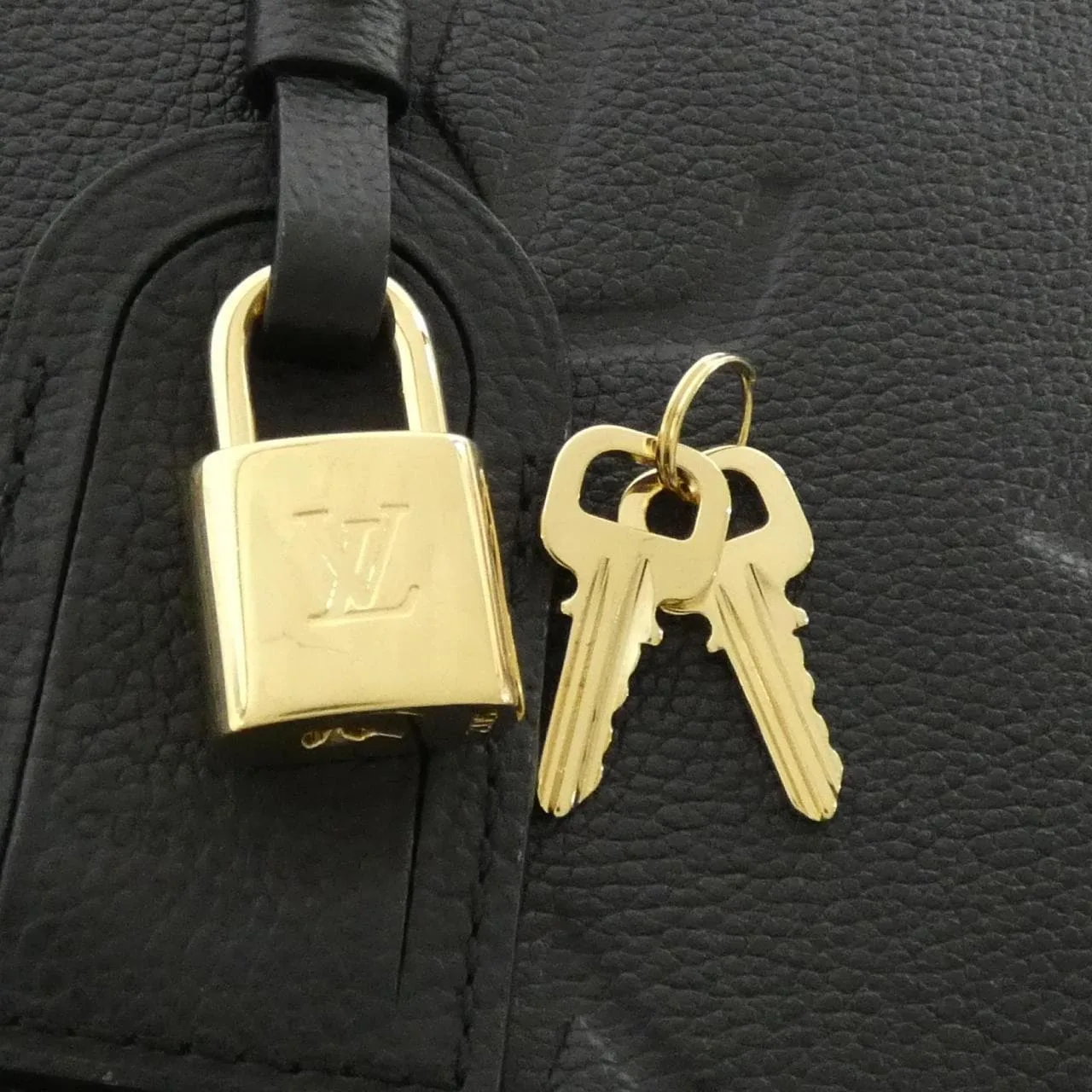 LOUIS VUITTON M45811 Handbag Monogram 黑色 Monogram 中古品A - 縮圖 5