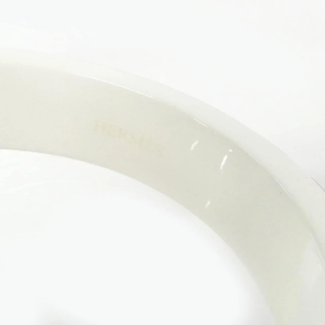 HERMES 057077FL Accessories White Rank A - Thumbnail 2