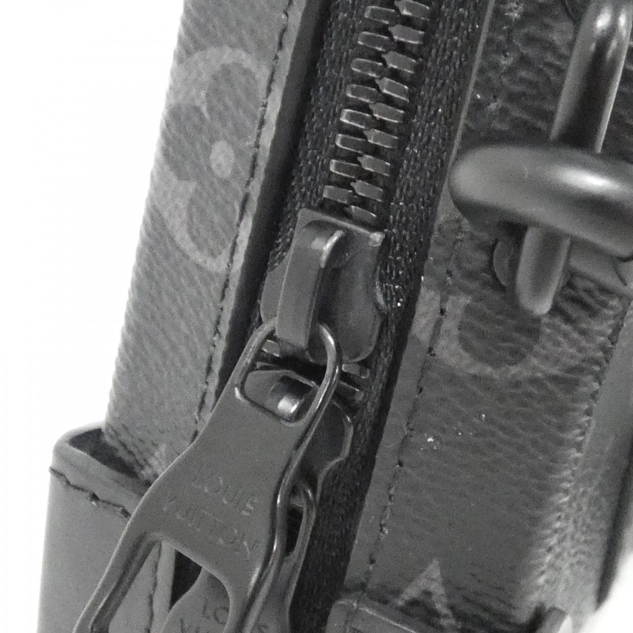 LOUIS VUITTON Soft Trunk M69838 Shoulder Monogram 黑色 Monogram 中古品A - 縮圖 6