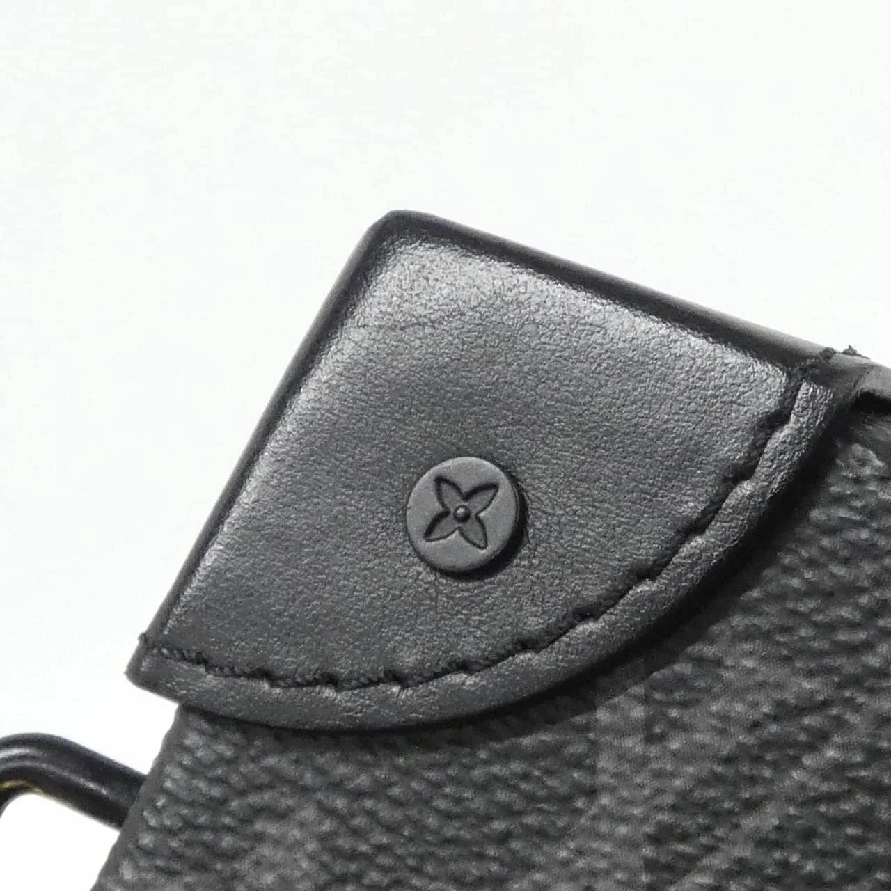 LOUIS VUITTON Soft Trunk M69838 Shoulder Monogram 黑色 Monogram 中古品A - 縮圖 7