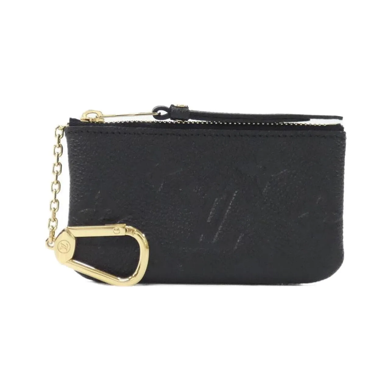 LOUIS VUITTON Pochette M80879 Coin Case Monogram Black