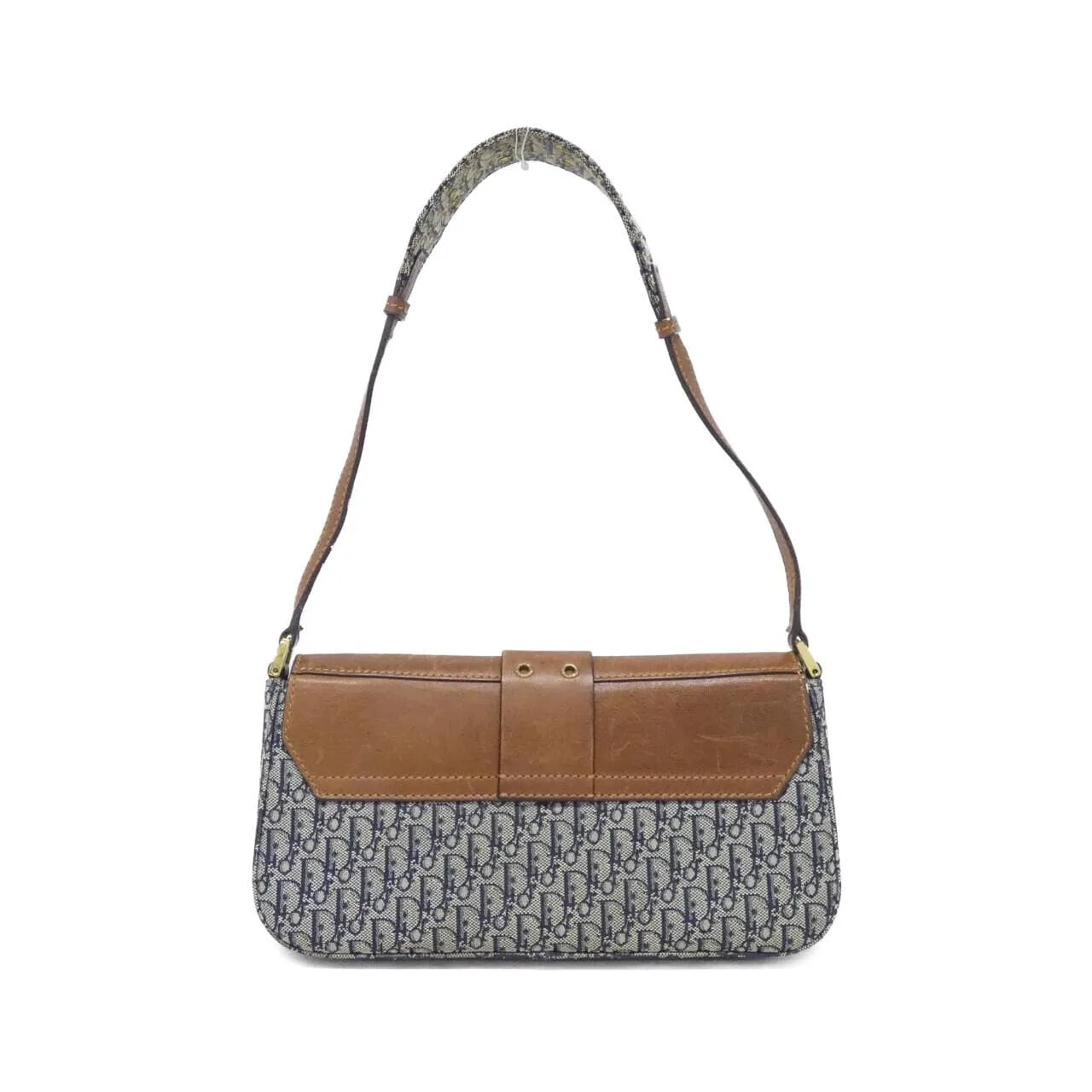 DIOR 肩背包 帆布 棕色 帆布 中古品B - 縮圖 2