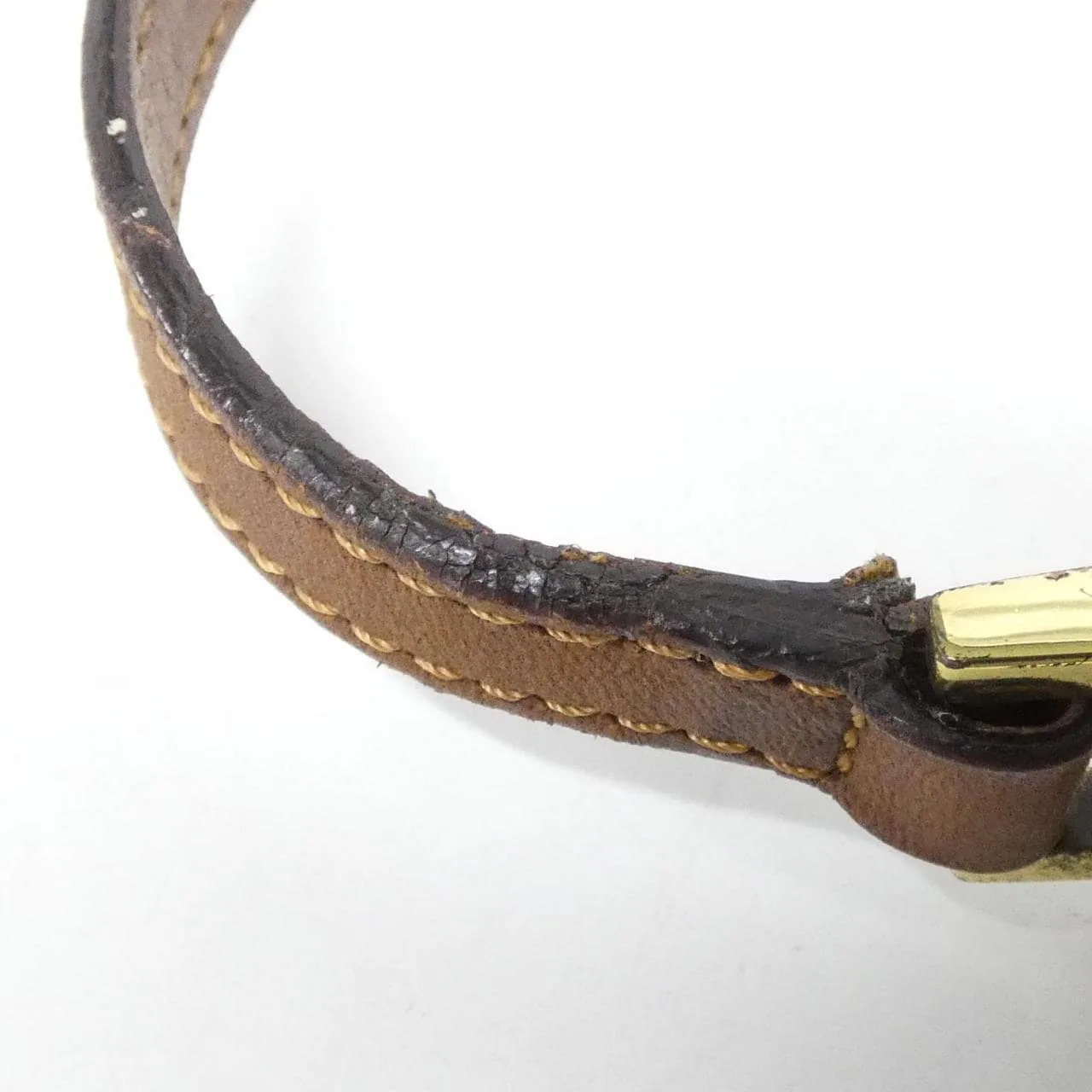 DIOR 肩背包 帆布 棕色 帆布 中古品B - 縮圖 5