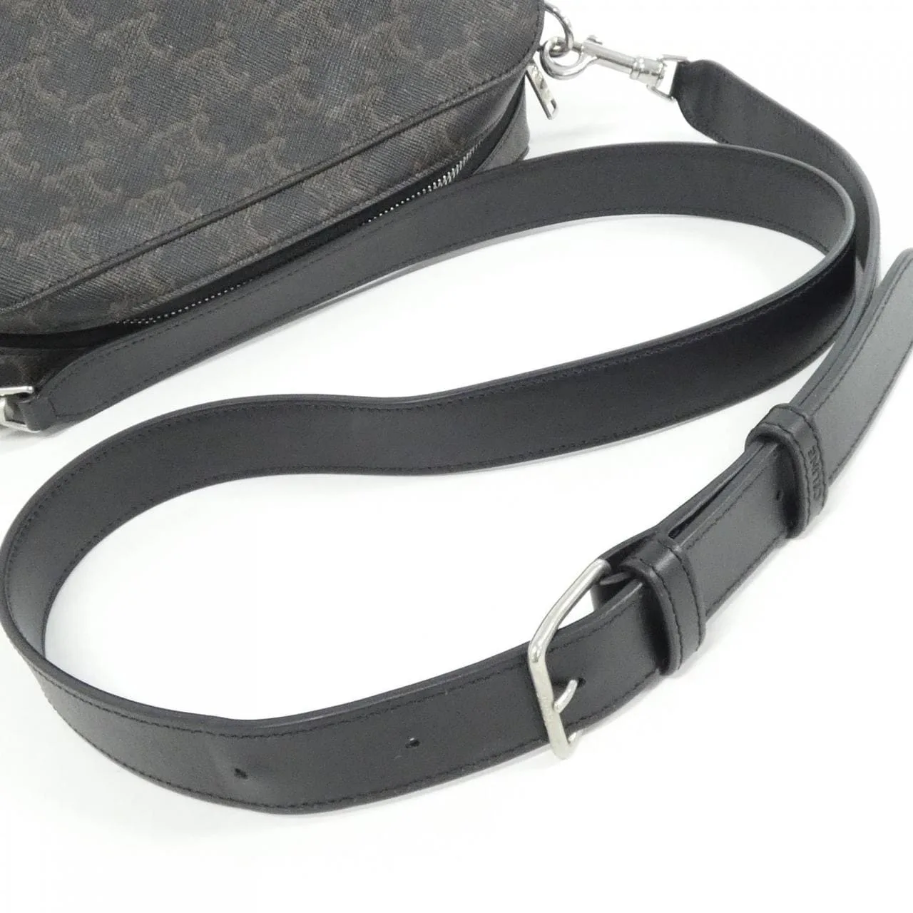 CELINE Cabas 116382EVJ Shoulder Canvas Black Canvas Rank A - Thumbnail 6