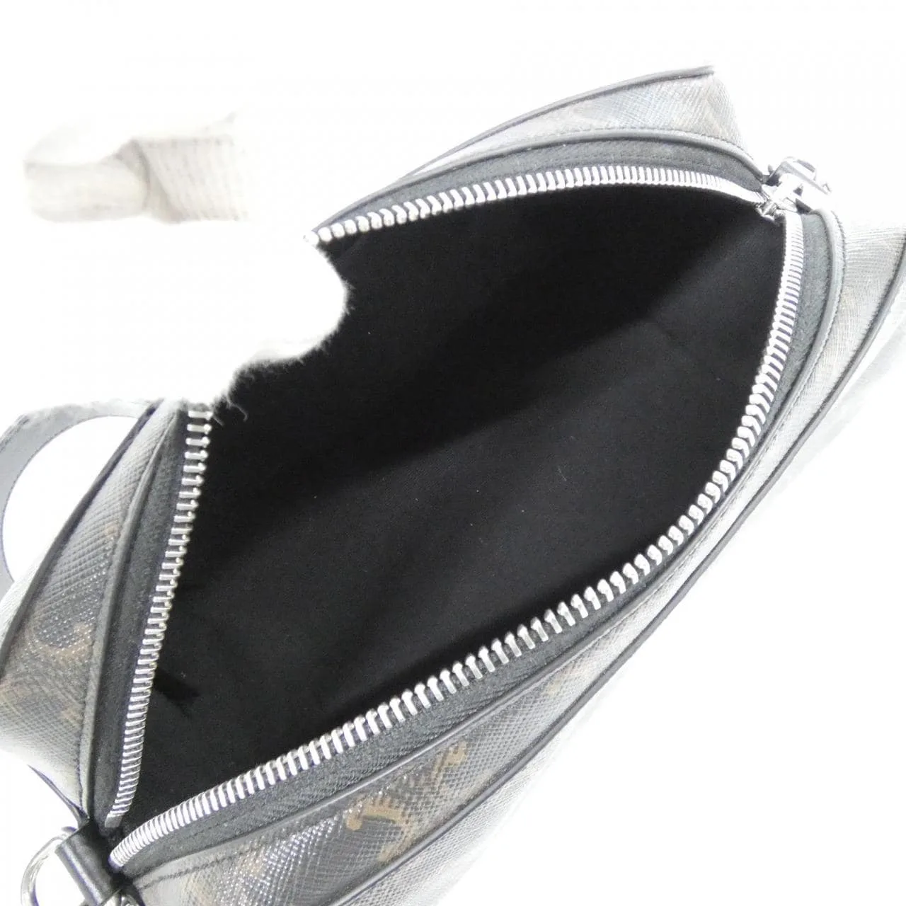 CELINE Cabas 116382EVJ Shoulder Canvas Black Canvas Rank A - Thumbnail 7