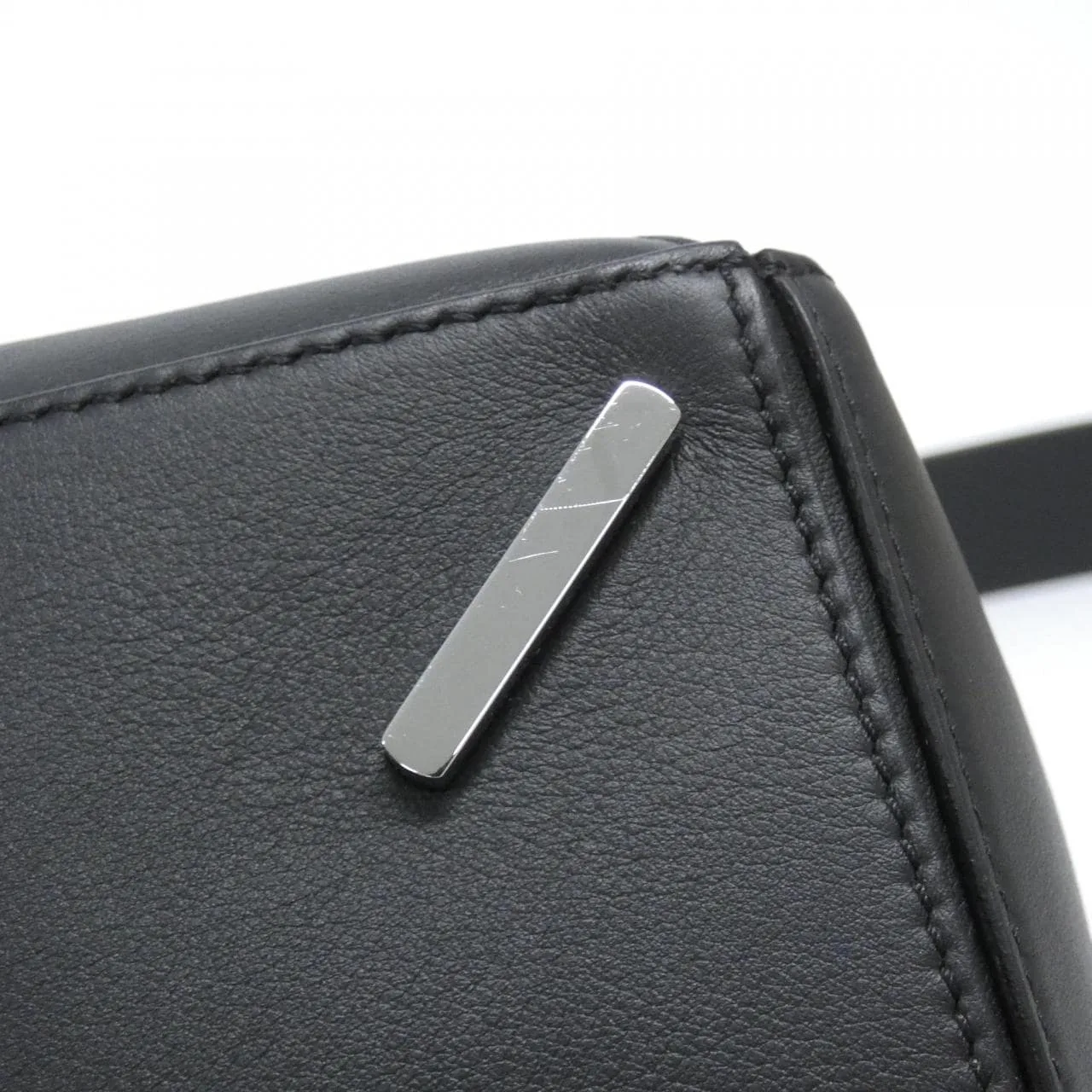 LOEWE Puzzle 322 30 S20 Handbag 黑色 中古品A - 縮圖 4