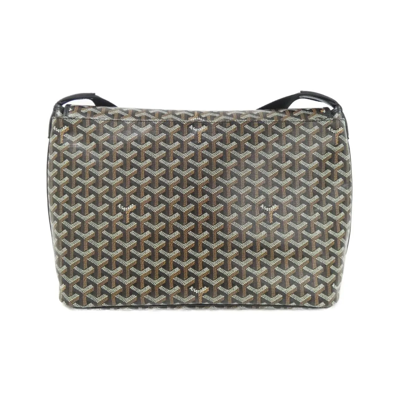 GOYARD Shoulder Canvas 黑色 帆布 中古品A - 縮圖 2