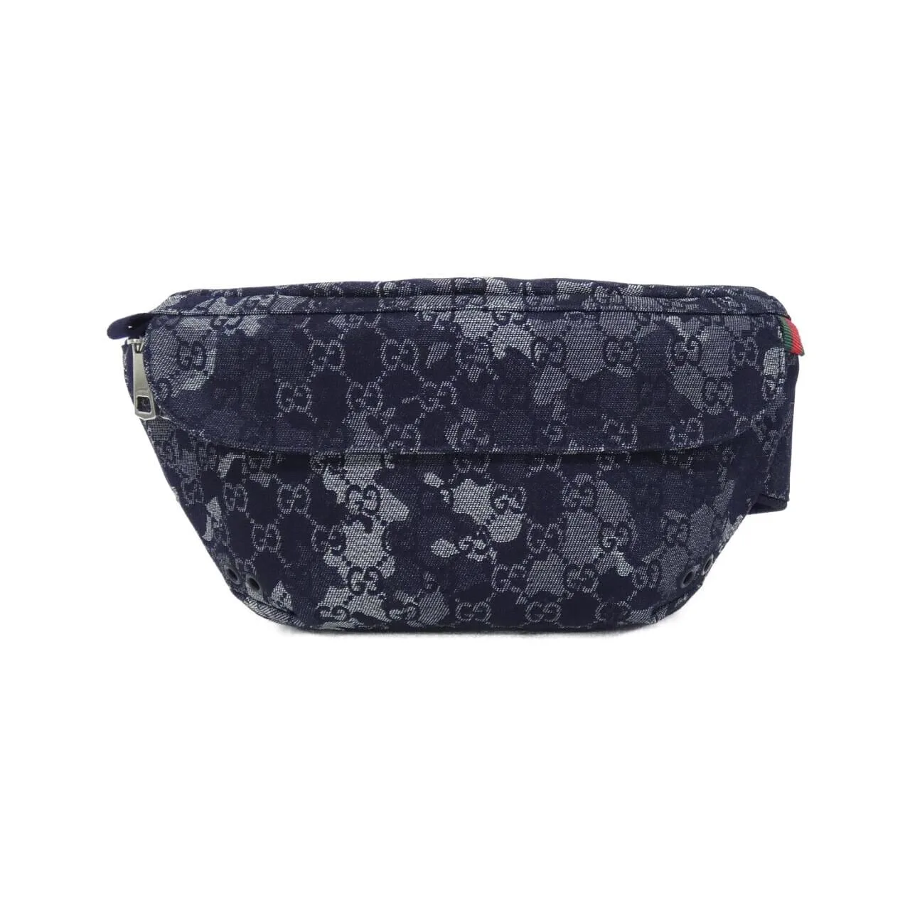 GUCCI 851706 Belt Denim Black