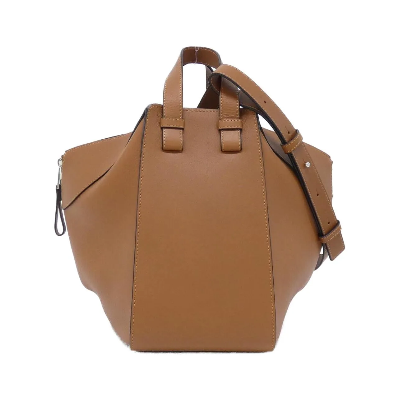 LOEWE Hammock 387 30 S35 Shoulder 黑色 中古品A - 縮圖 2